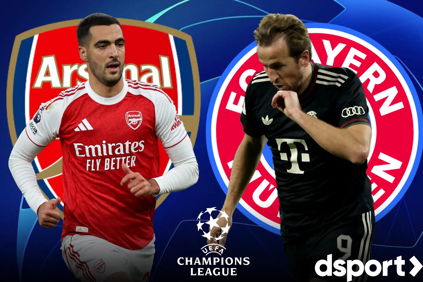 На живо: Арсенал - Байерн Мюнхен (Състави)