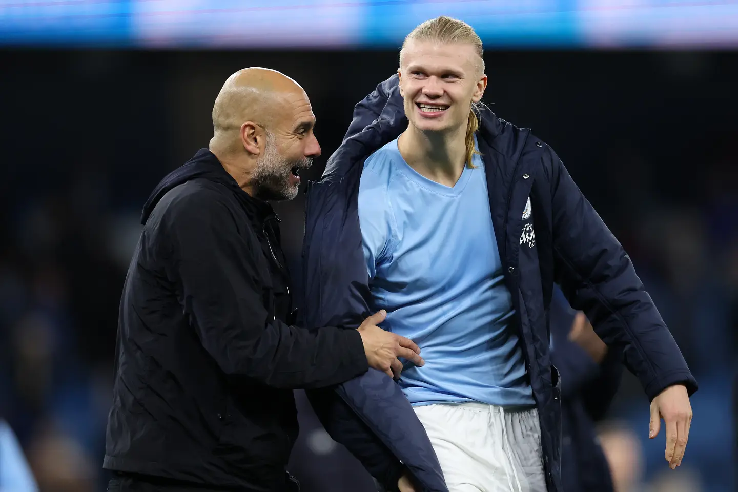Пеп Гуардиола, Ерлинг Холанд / Getty Images