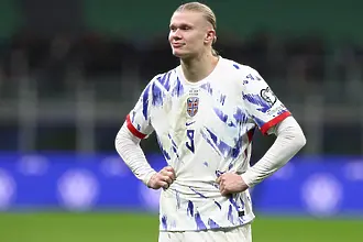 В 48 мача по-малко: Холанд се изравни с Мбапе