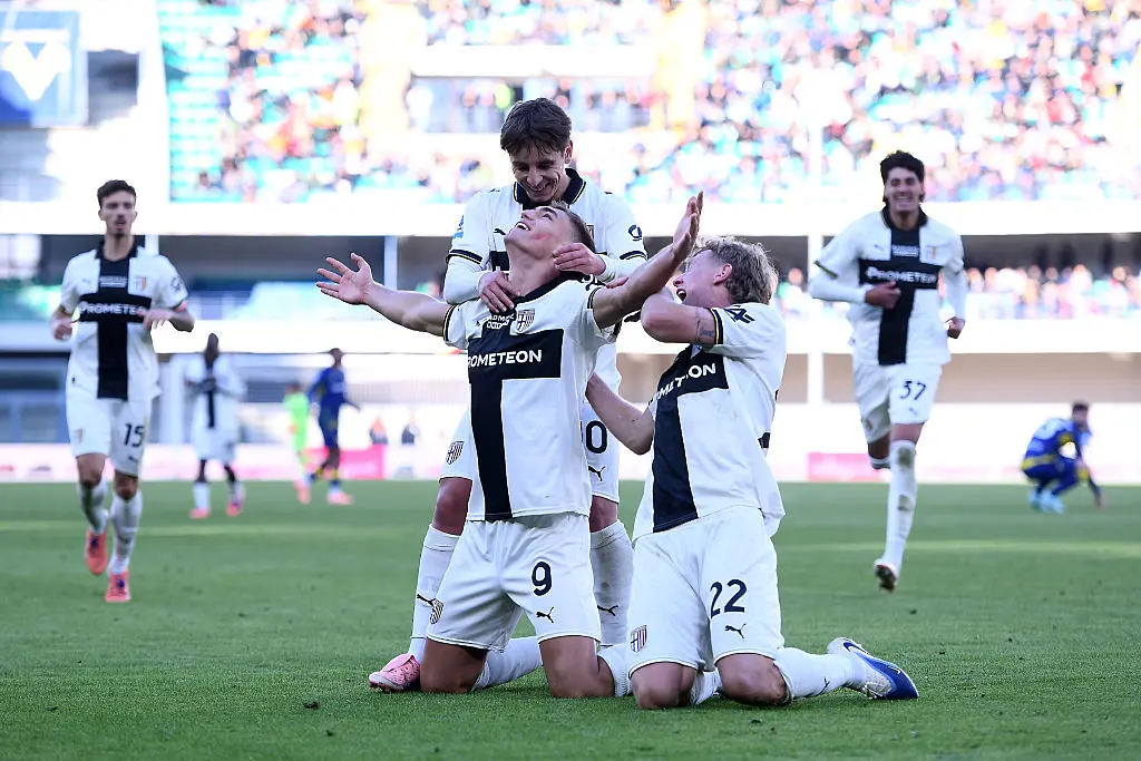 Парма се радва след гол / Getty Images 