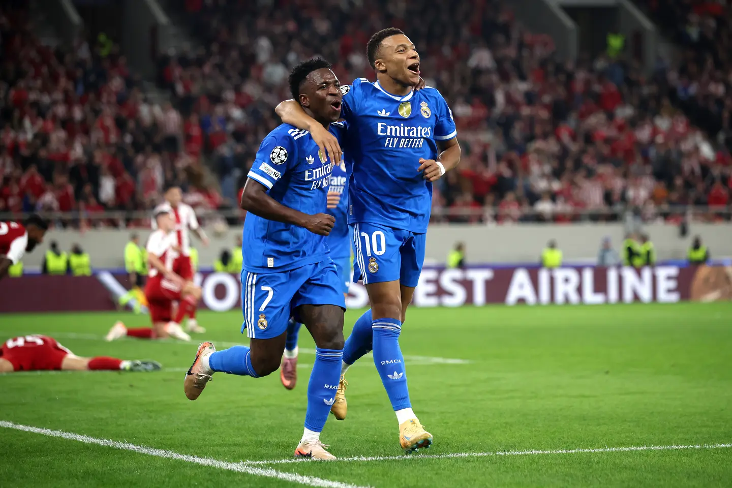 Мбапе заби четири гола, но Реал Мадрид страда в Гърция