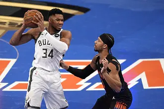 Янис Адетокунбо се завърна, но Ню Йорк победи потъващия Милуоки, Сан Антонио надви Денвър в голямо шоу (ВИДЕО)