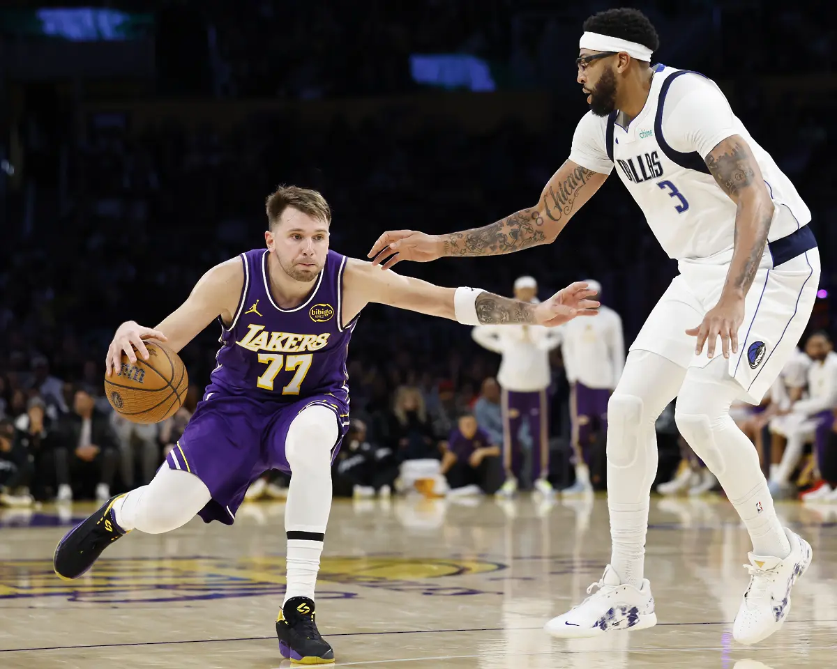 Лука Дончич и Антъни Дейвис / Getty Images