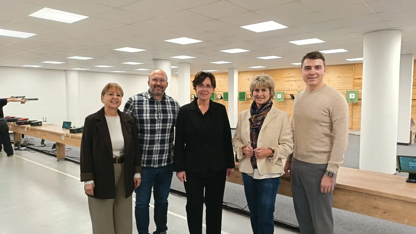 Легендите Весела Лечева и Ясна Шекарич дадоха старт  на първия европроект в спортната стрелба