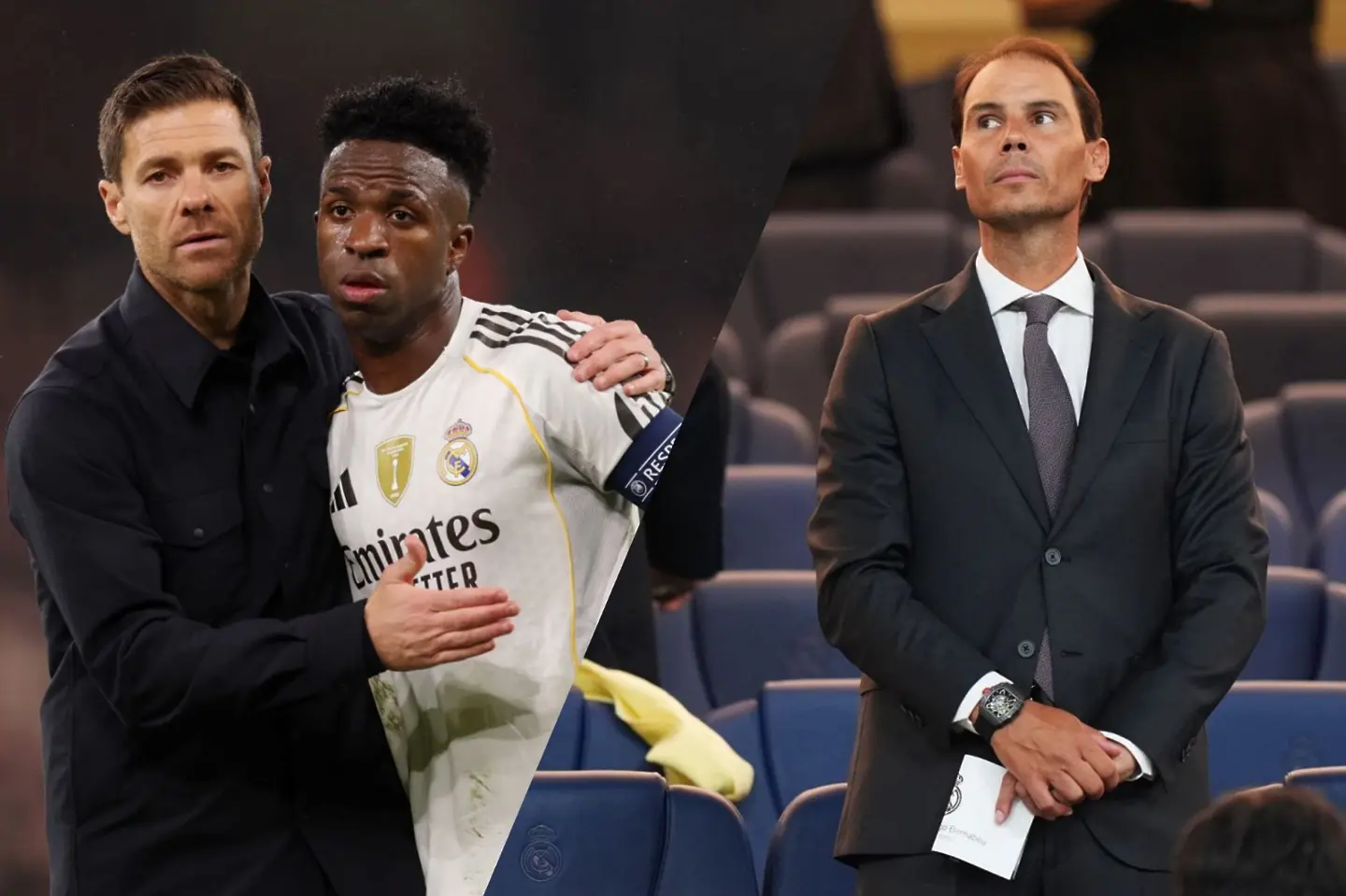 Чаби Алонсо, Винисиус; Рафаел Надал / Getty Images