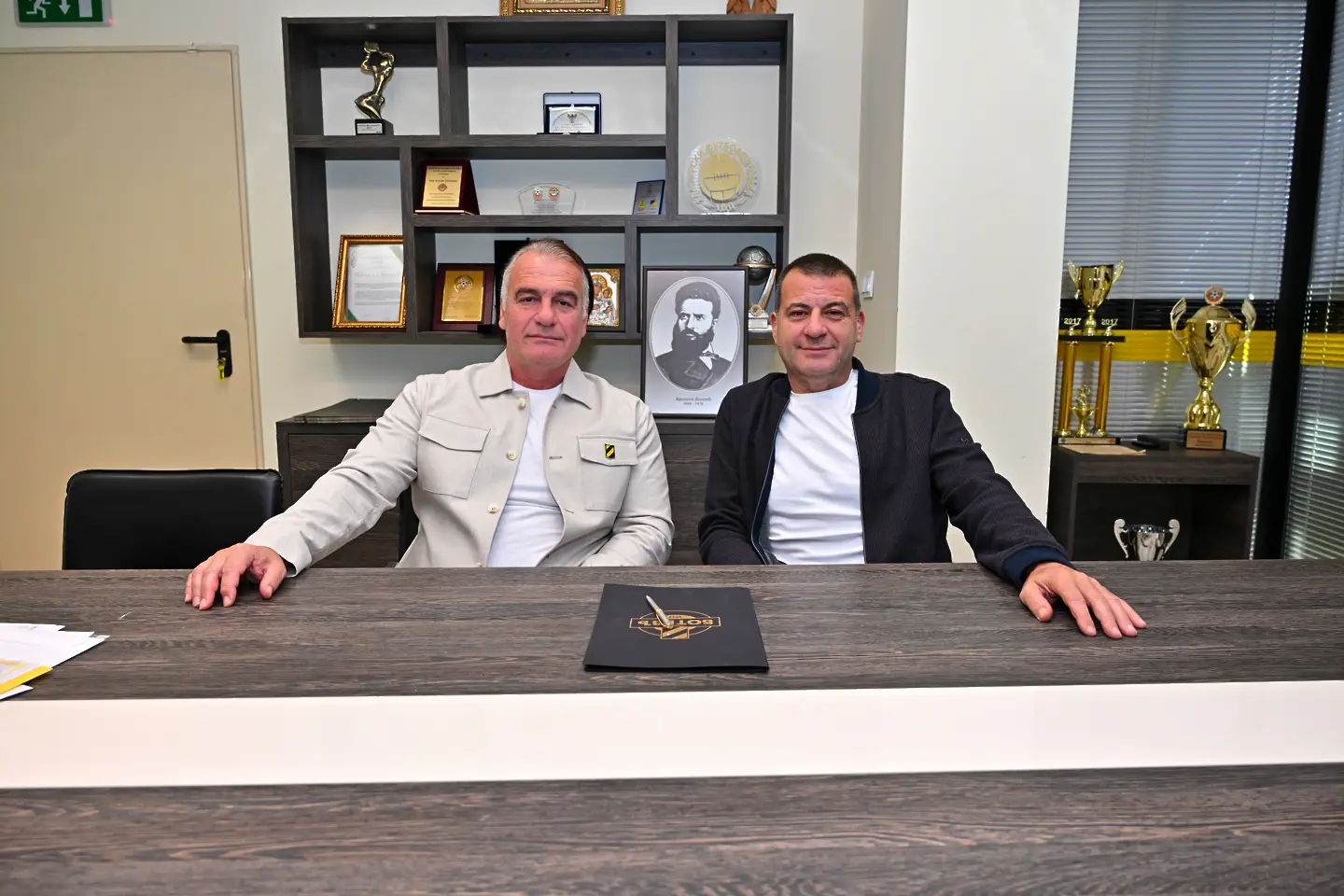 Иван Цветанов и Илиян Филипов / facebook.com/botevplovdiv