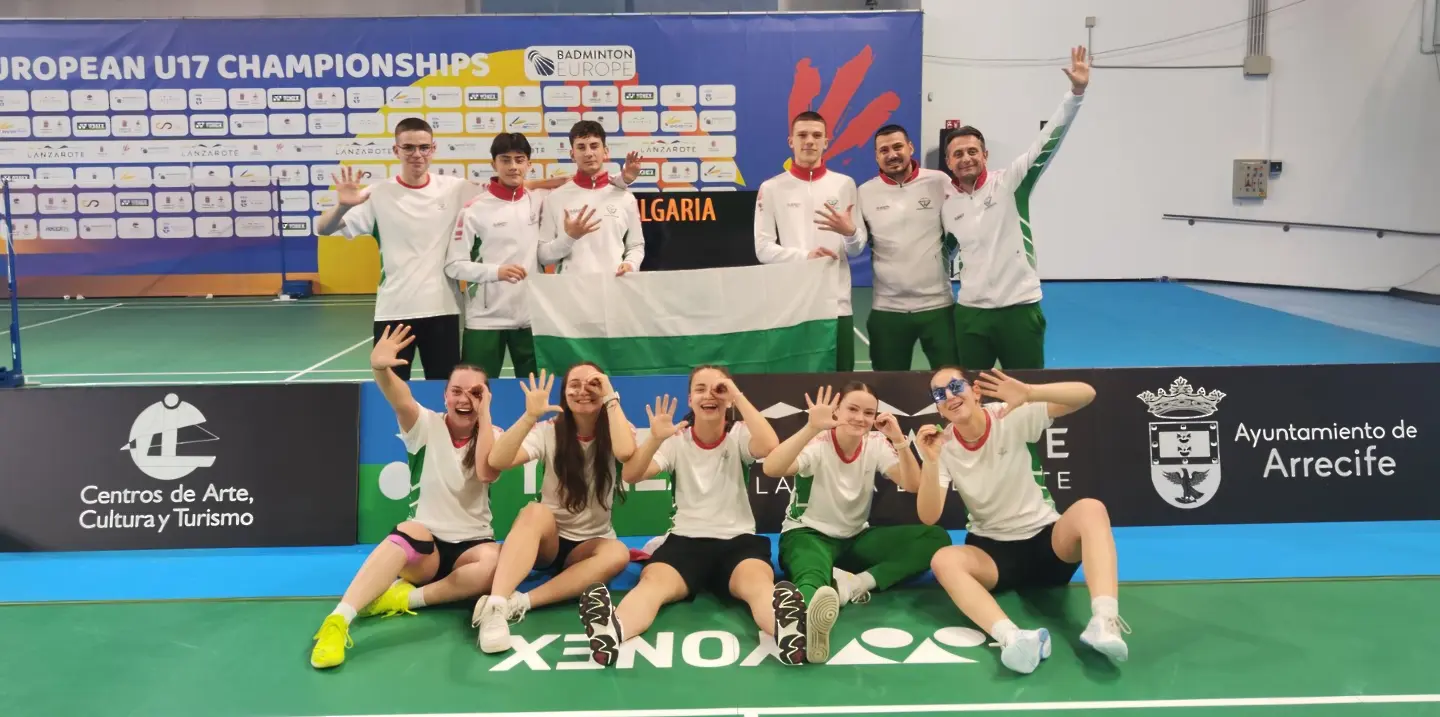 Национален отбор на България по бадминтон / facebook.com/BadmintonBulgaria