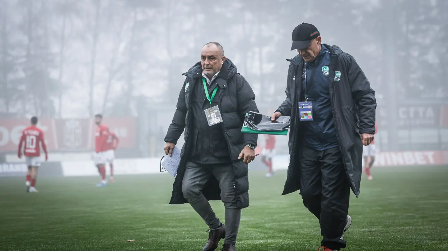 Хосу Урибе и Пламен Липенски / startphoto.bg