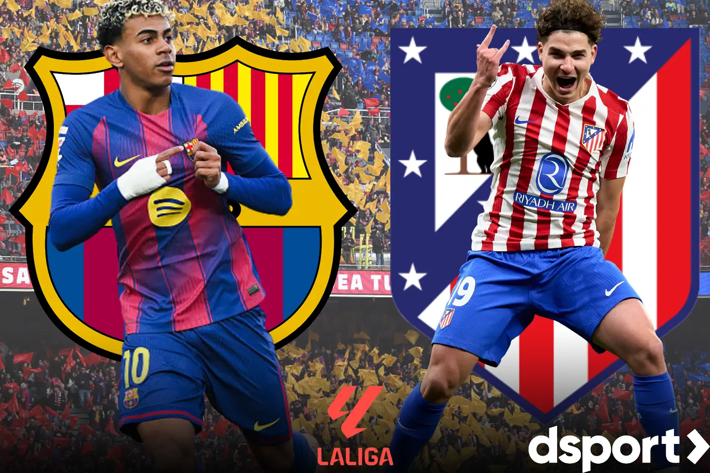 На живо: Барселона - Атлетико Мадрид (Състави)