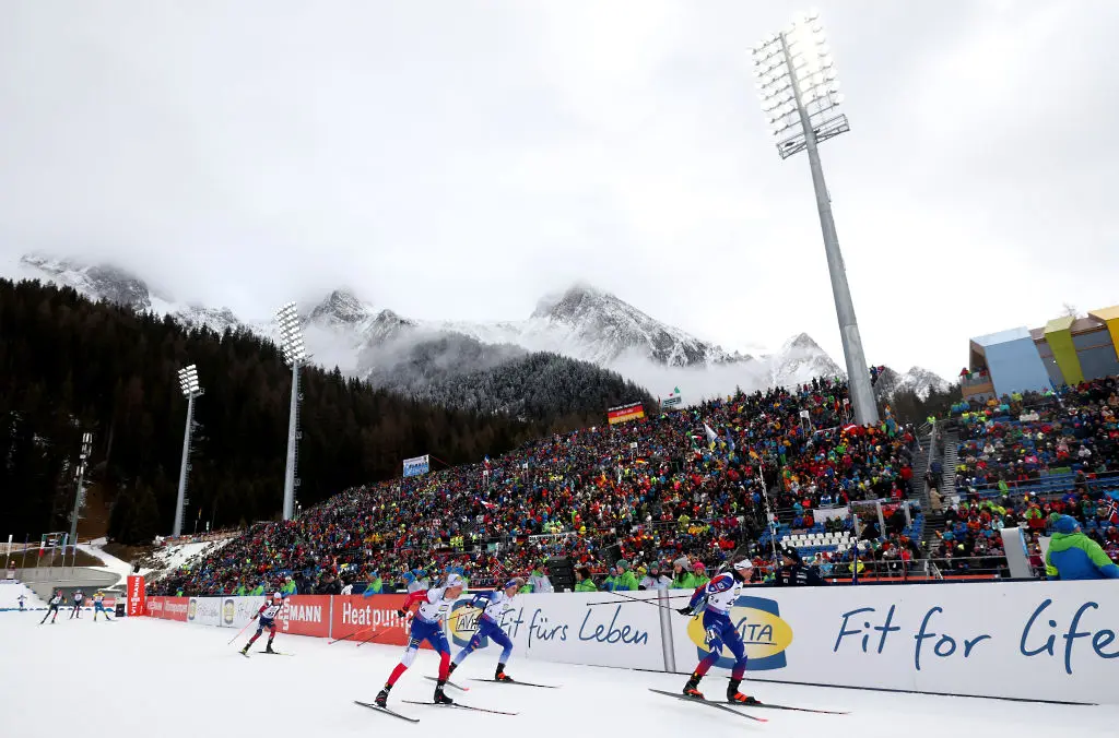 Старт от Световната купа по биатлон / Getty Images 