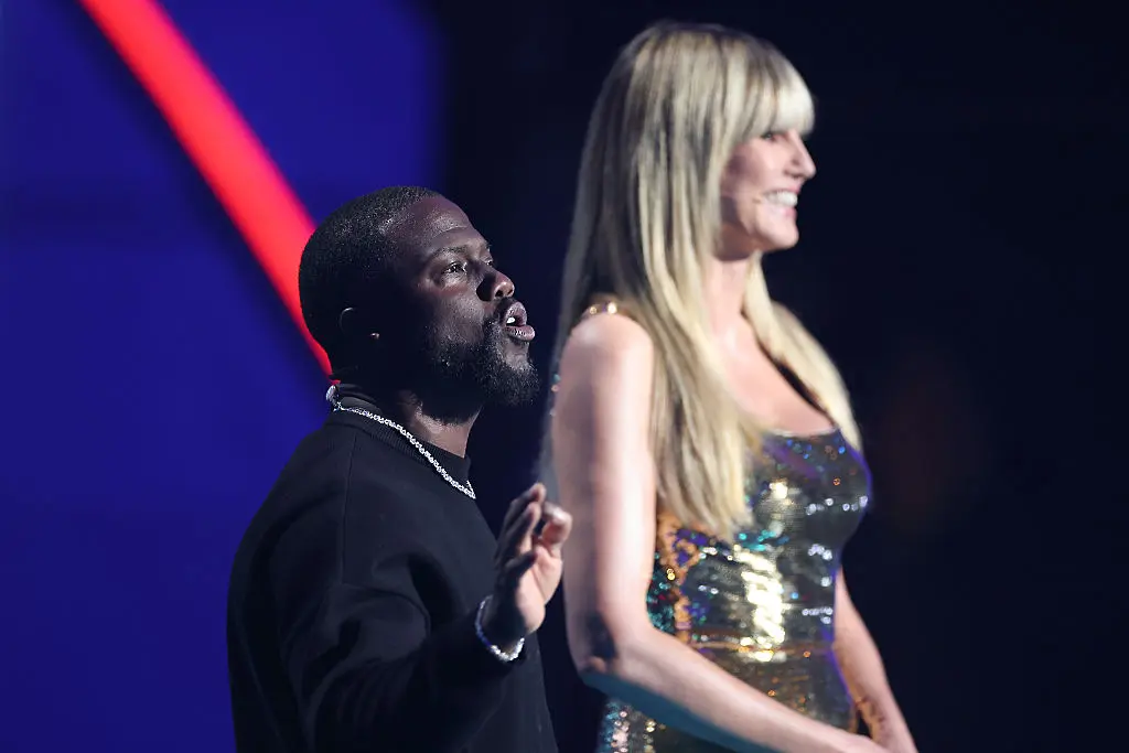 Кевин Харт и Хайди Клум / Getty Images