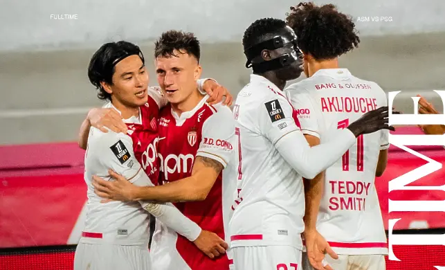 Монако спря лошата си серия с успех над шампиона ПСЖ