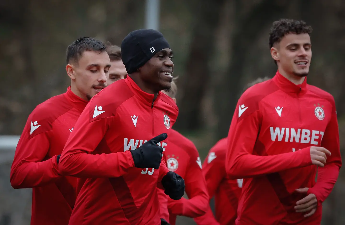 ЦСКА тренира / cska.bg 