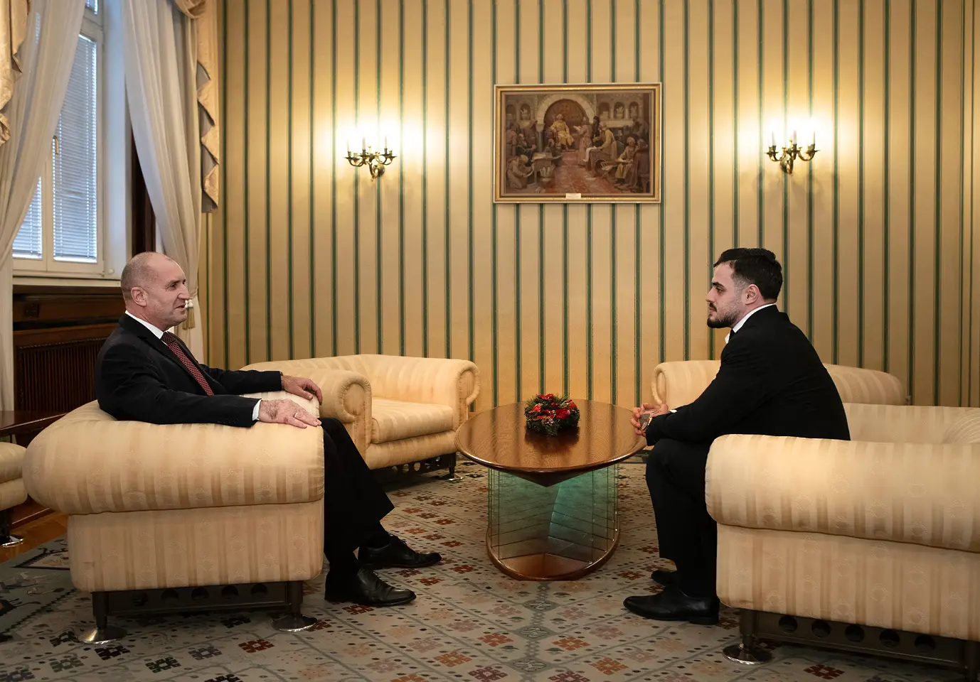 Румен Радев се срещна с Карлос Насар в президентството