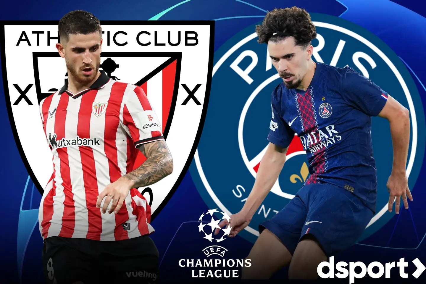 На живо: Атлетик Билбао – ПСЖ (Състави)