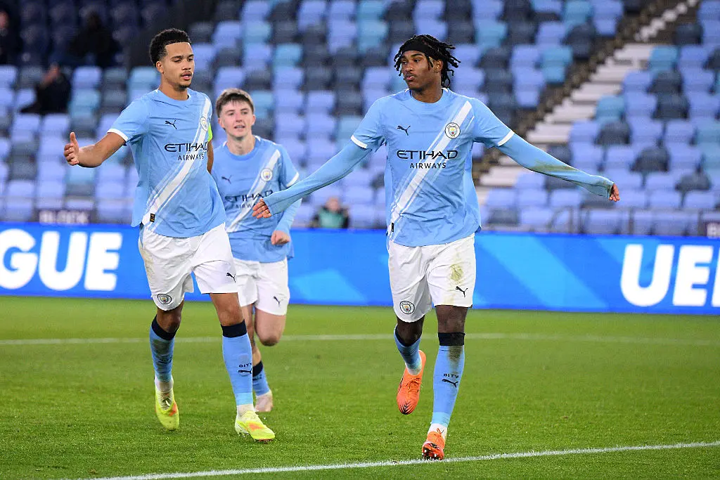 Синът на Емил Хески - Рейгън, вкара поредния си гол за Манчестър Сити / Getty Images