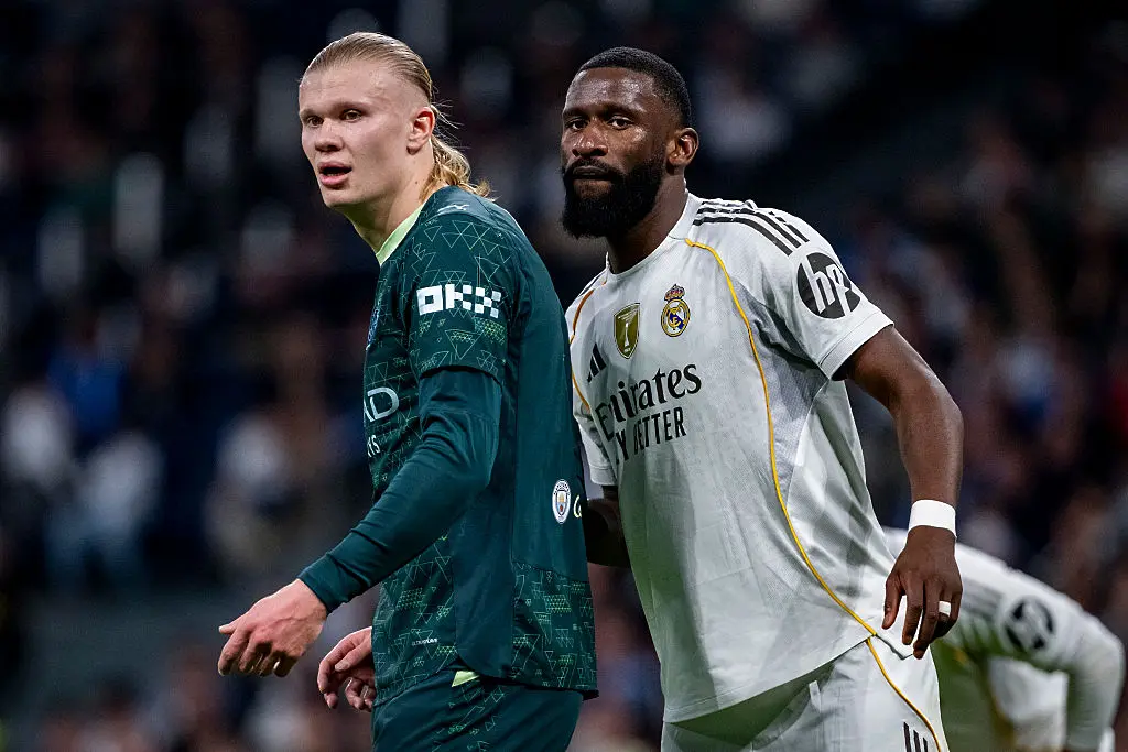 Ерлинг Холанд срещу Антонио Рюдирег / Getty Images