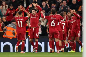 Ливърпул се справи с коравите „чайки“ при завръщането на Салах (ВИДЕО)