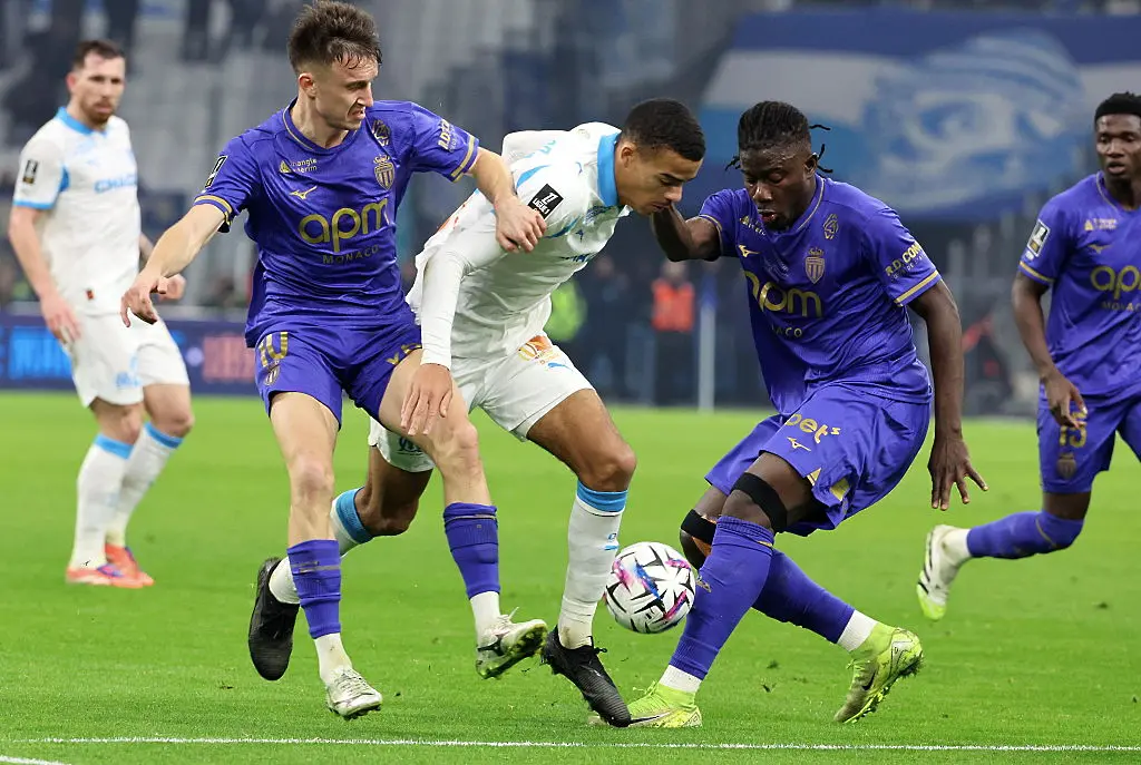 Мейсън Грийнууд срещу Монако / Getty Images 