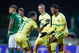 Лудогорец си подари разгром над Берое за край на футболната есен