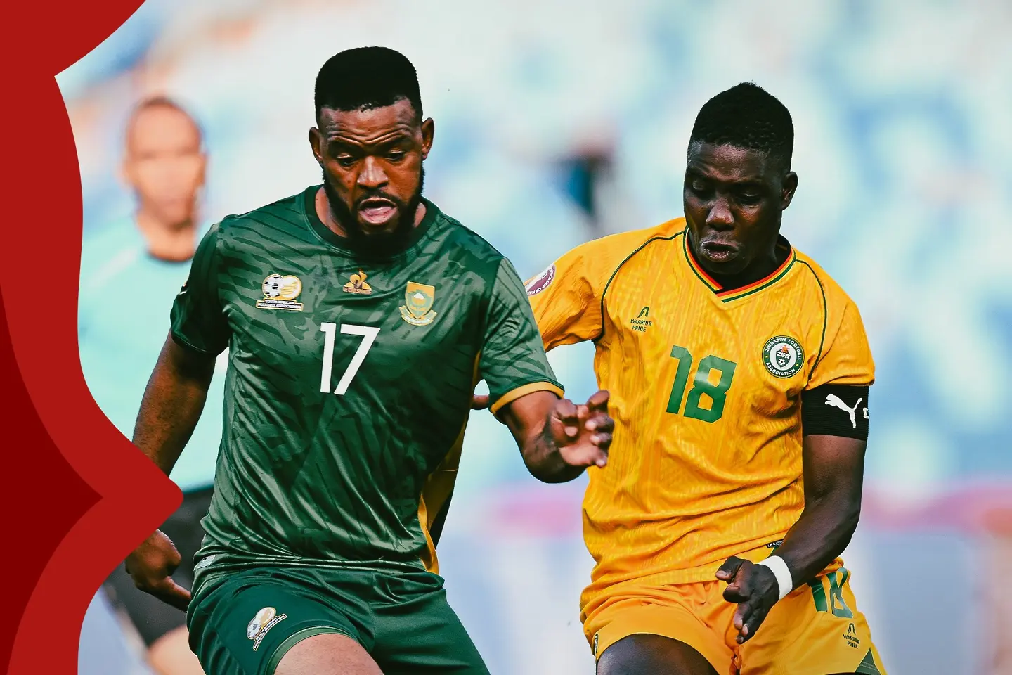 Сифо Мбуле (Южна Африка), Марвелос Накамба (Зимбабве) / x.com/CAF_Online