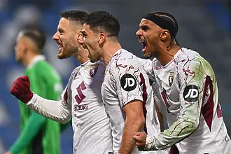 Торино прекъсна лошата си серия като гост с успех над Сасуоло