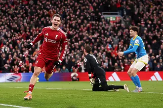 Ливърпул потрепери с аутсайдера Уулвърхемптън, Вирц се сети да вкара