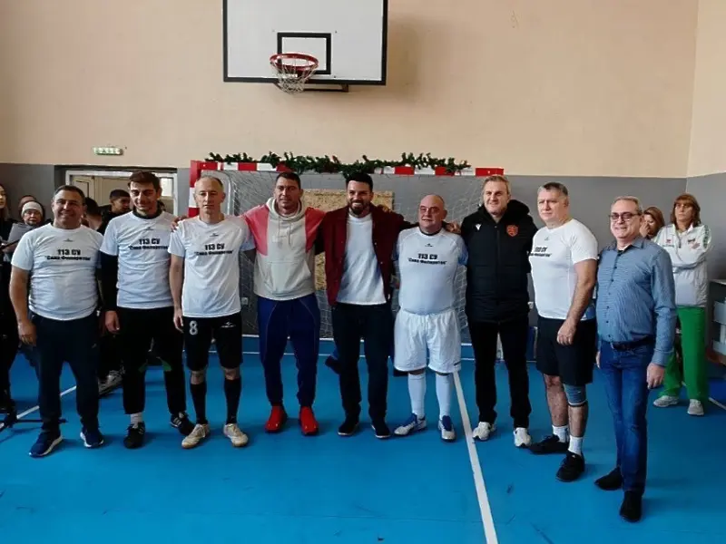 БФС взе участие в Коледен благотворителен мач в подкрепа на деца без родителска грижа