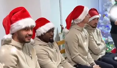 Футболистите на Лудогорец със страхотен жест преди Коледа