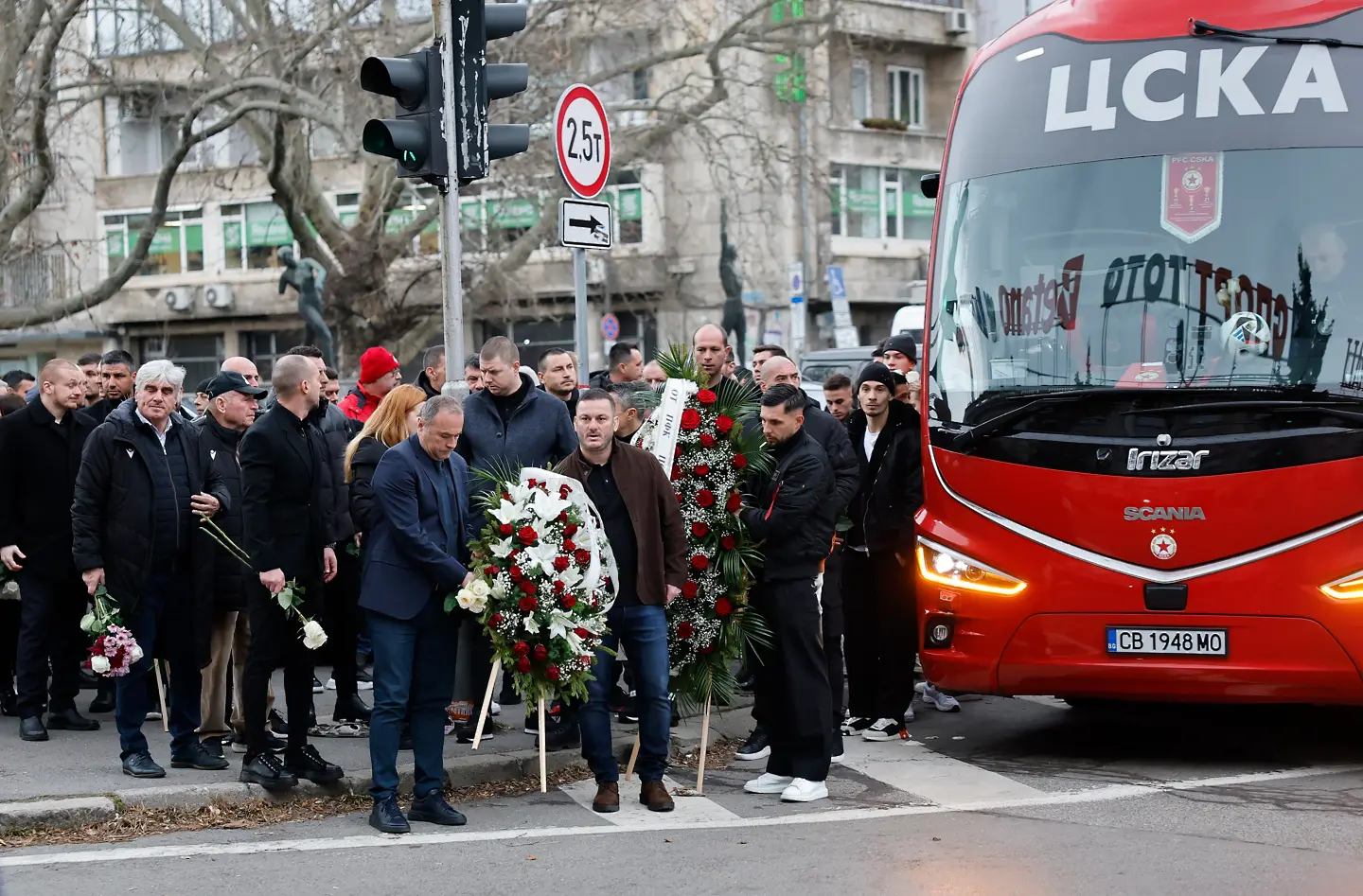 ЦСКА, поклонение на Димитър Пенев / startphoto.bg  