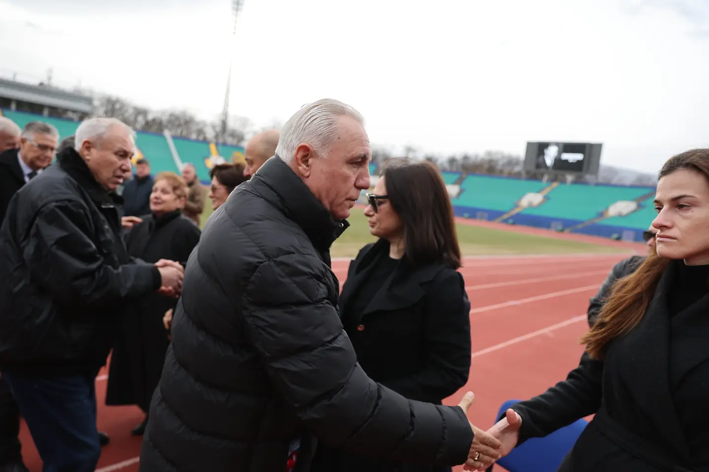 Христо Стоичков, поклонение на Димитър Пенев / startphoto.bg  