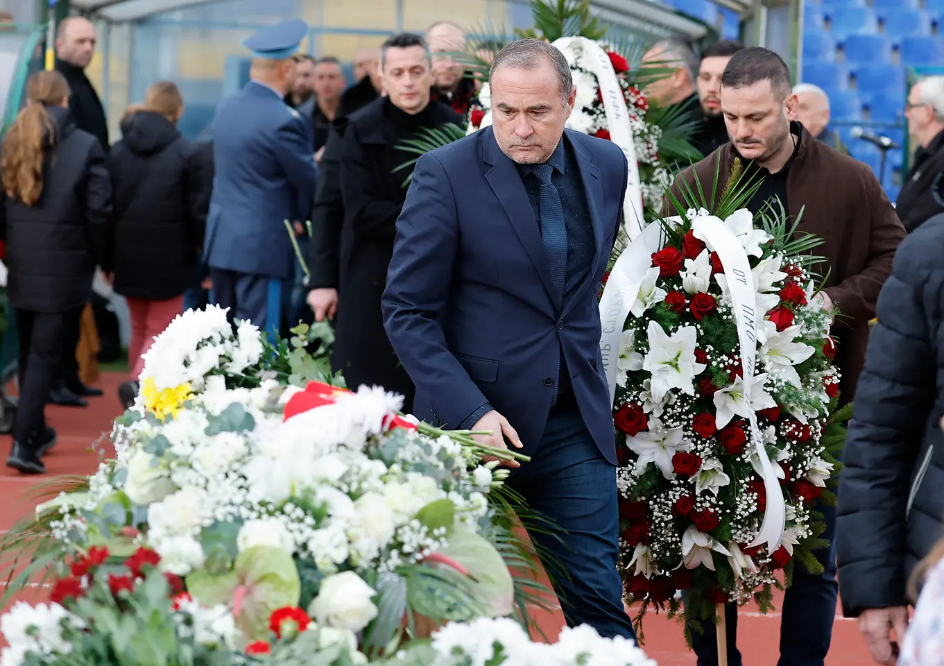 Бойко Величков, поклонение на Димитър Пенев / startphoto.bg  