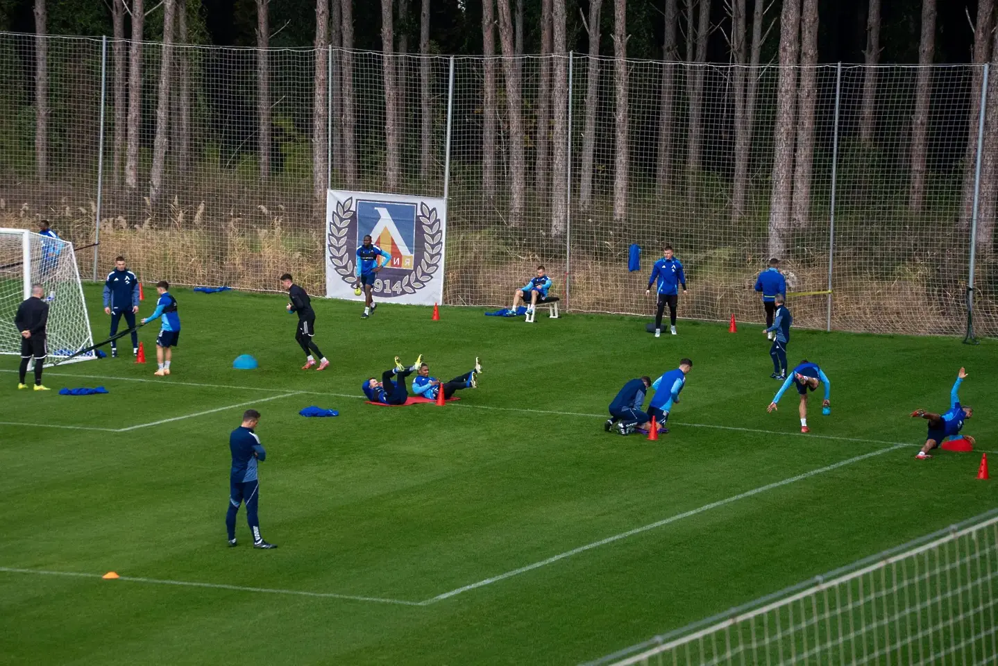 Тренировка на Левски в Белек / levski.bg