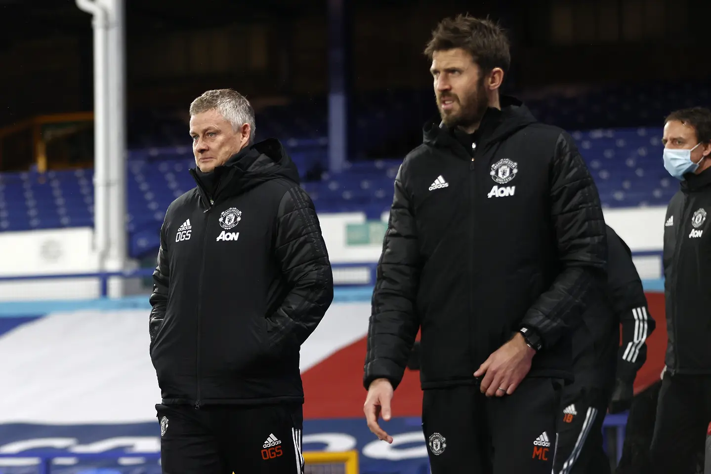 Оле Гунар Солскяер и Майкъл Карик / Getty Images