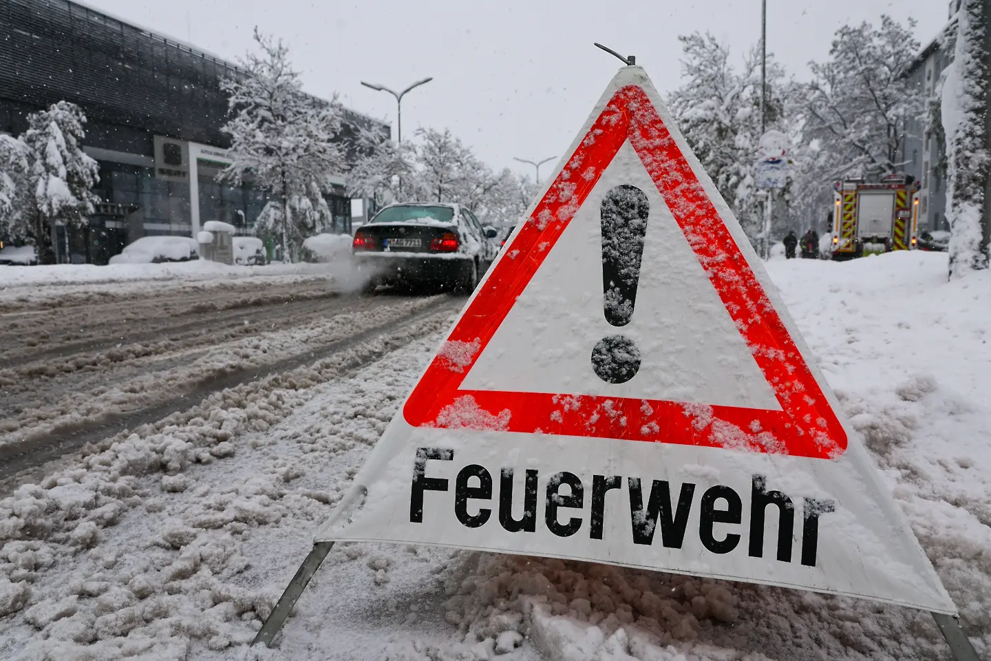 Снеговалеж в Германия / Getty Images