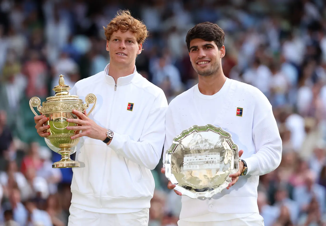 Яник Синер и Карлос Алкарас / Getty Images