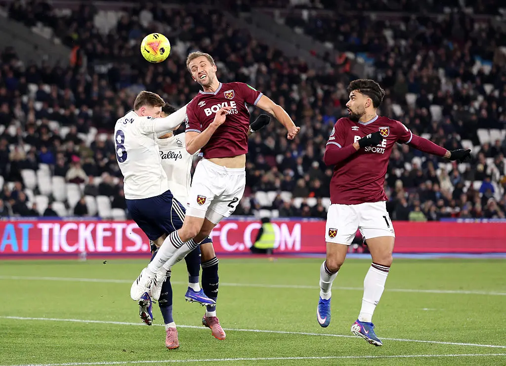 Томаш Соучек срещу Нотингам Форест / Getty Images 