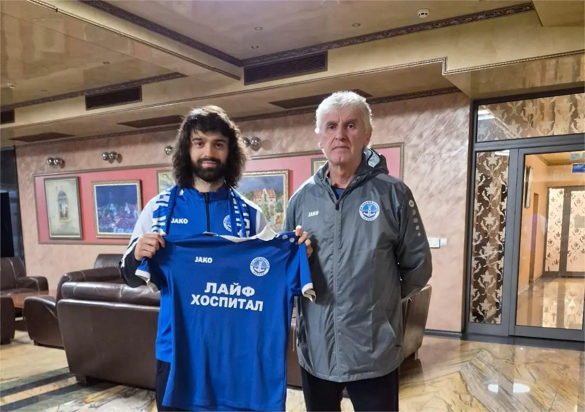  Зак Пауло Пиплица и Иван Колев / facebook.com/Chernomorets1919