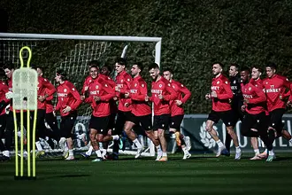 ЦСКА в действие - подготовка за втория мач в пълен състав (ВИДЕО)