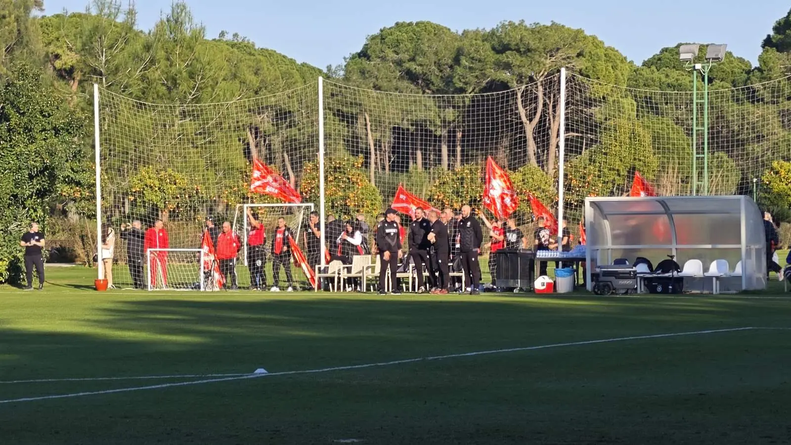 Фенове на ЦСКА в Турция / dsport.bg 