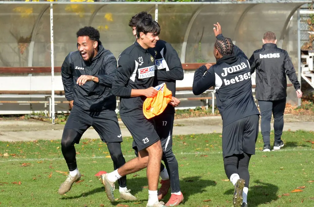 Тренировка на Славия / pfcslavia.com