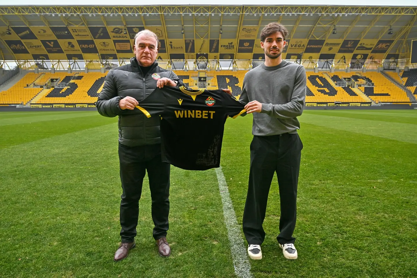 Иван Цветанов, Карлос Алгара / facebook.com/botevplovdiv