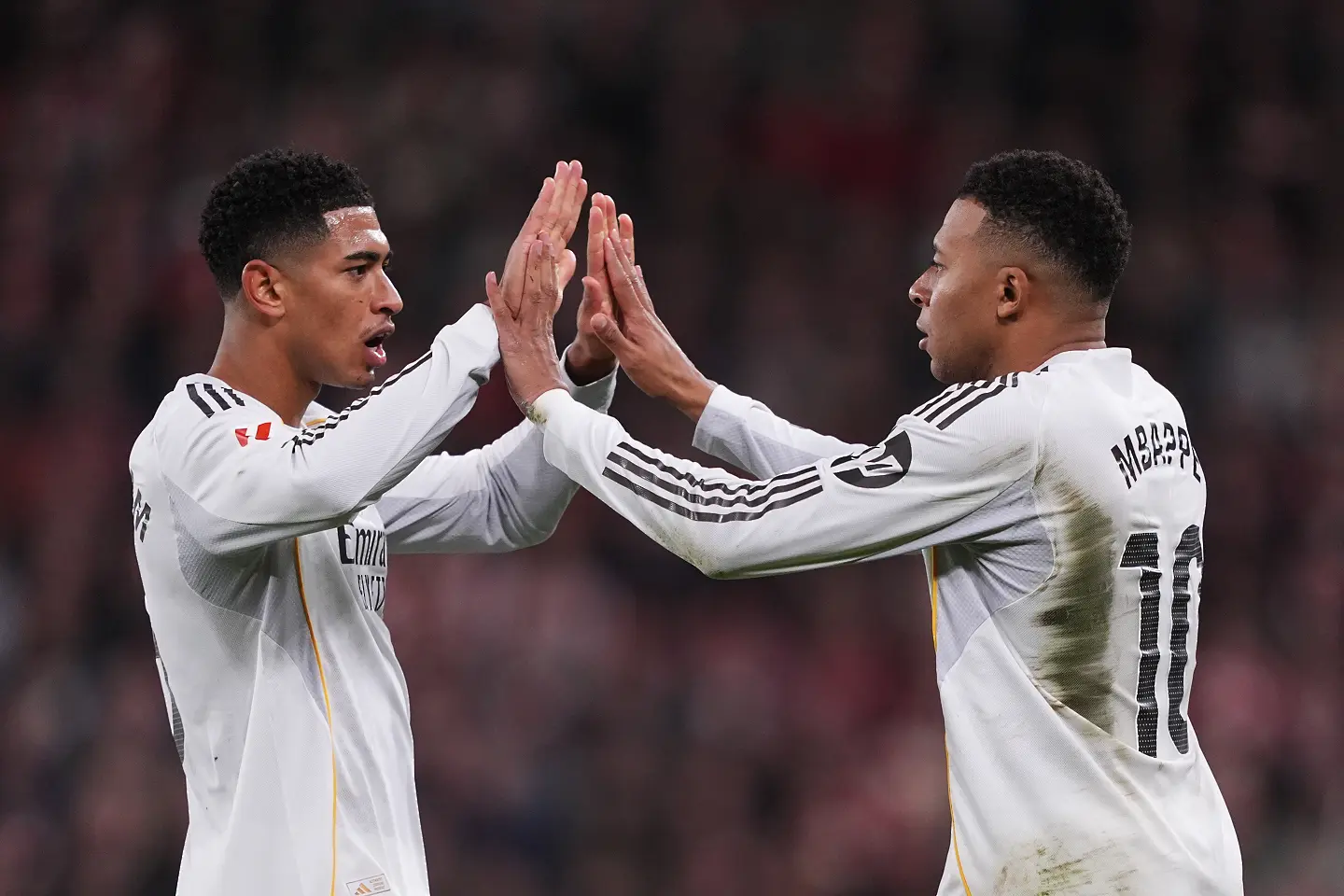 Джуд Белингам и Килиан Мбапе / Getty Images