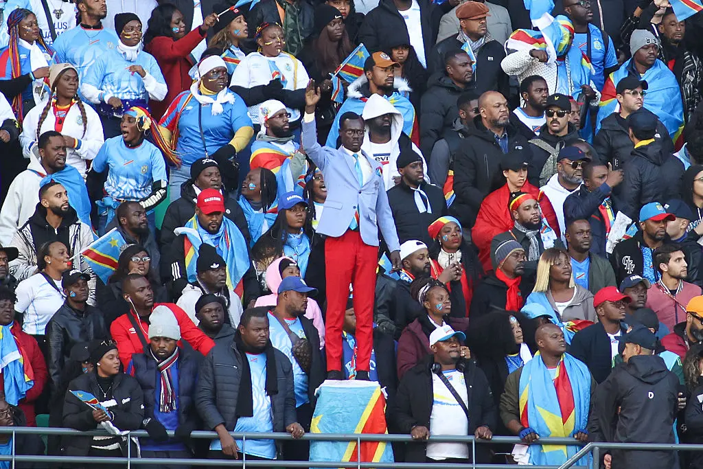 Фенът на ДР Конго - Мишел Нкука Мболадинга / Getty Images 