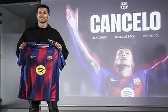 Кансело: Настръхнах, когато подписах с Барселона, тук съм за титли