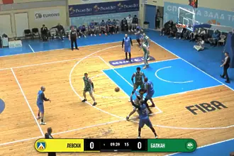 Балкан Ботевград разби Левски в Sesame НБЛ (ВИДЕО)