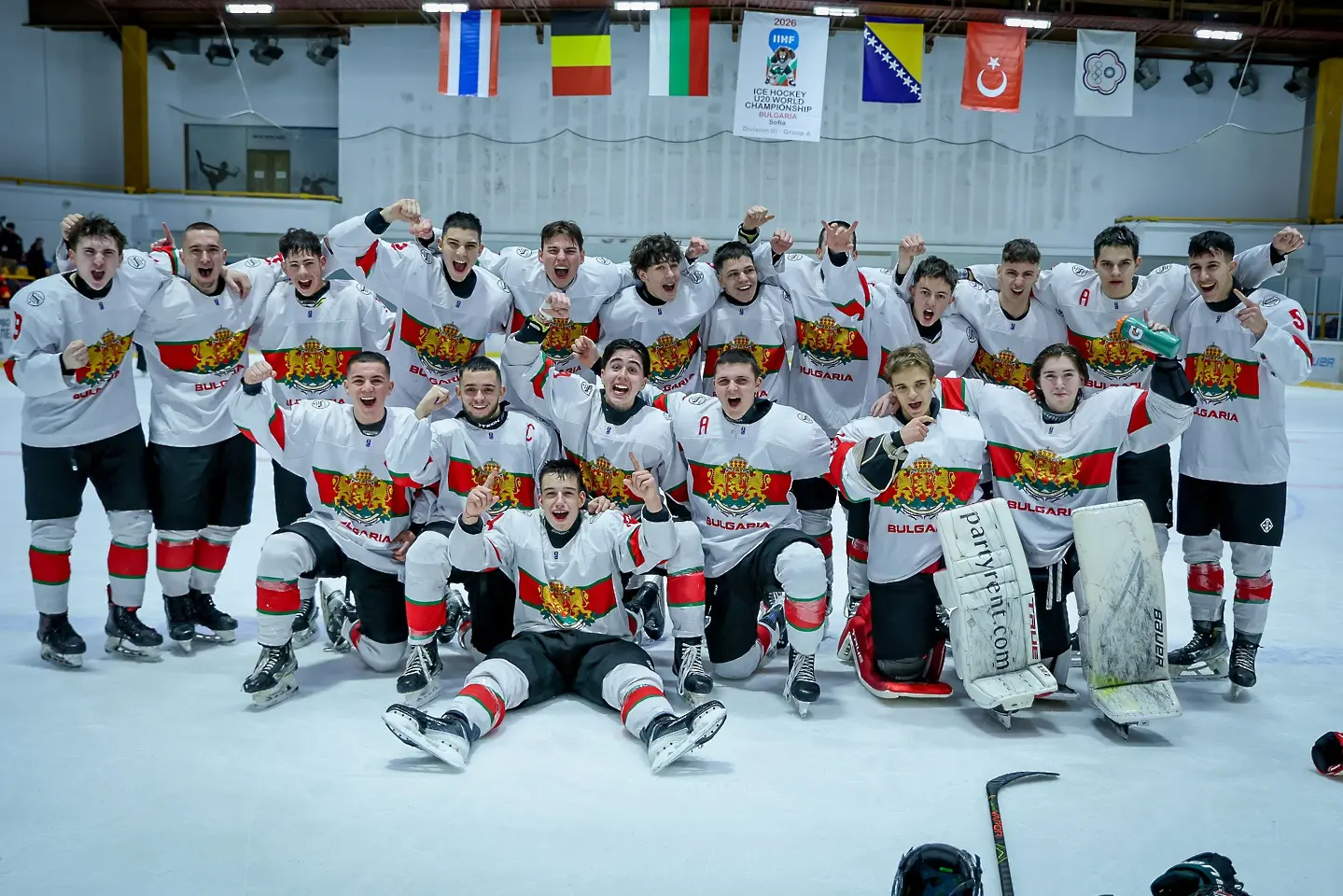 Национален отбор по хокей на лед на България / facebook.com/hockey.bg  