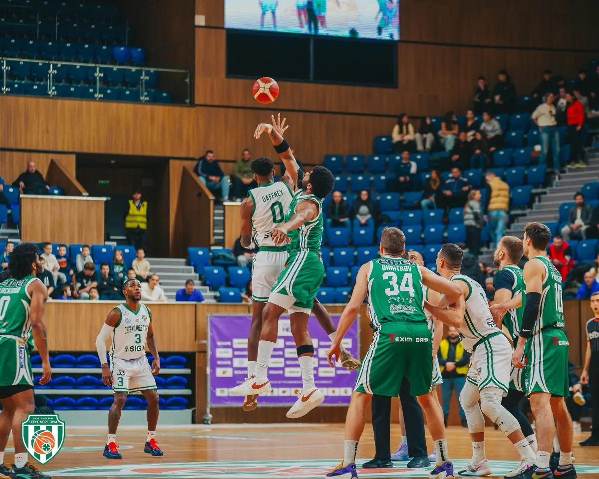 БК Черно море Тича - БК Балкан Ботевград / Facebook.com/Черно море Тича