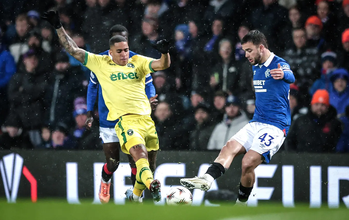 На живо: Рейнджърс - Лудогорец (Състави)