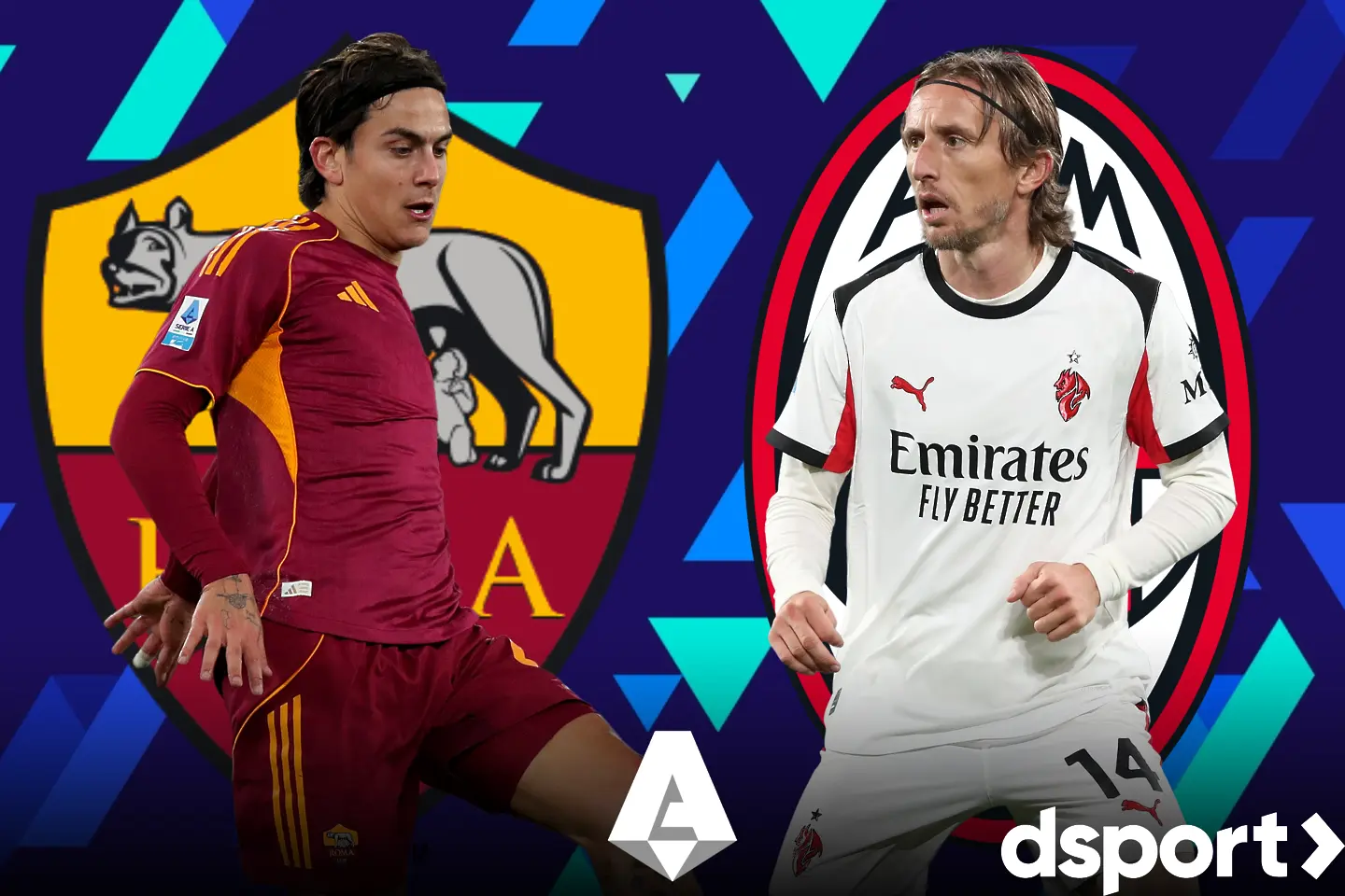 На живо: Рома - Милан (Състави)